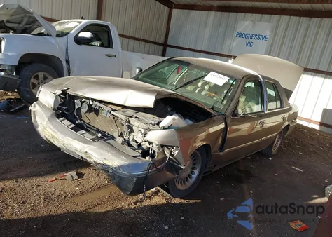 2002 Mercury Grand Marquis Ls from USA, damaged, VIN 2MEFM75W62X625686